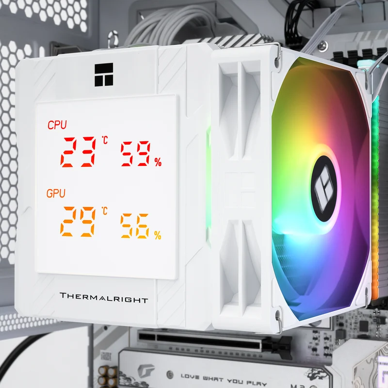 Thermalright Peerless Assassin 120 Digital ARGB CPU Cooler (White)