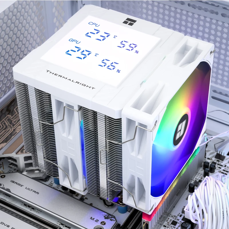 Thermalright Peerless Assassin 120 Digital ARGB CPU Cooler (White)