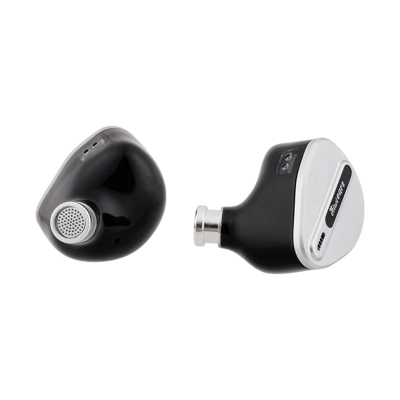 Kiwi Ears Airoso 1DD + 4BA Hybrid Driver In-Ear Monitor HiFi Gaming Earbuds with Detachable 2Pin Cables