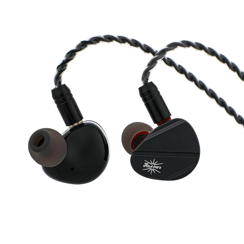 Kiwi Ears Canta 1DD + 2Planar Hybrid In-Ear Monitor Hi-Fi Wired Gaming Earbuds with Song-like Tonality, Hand-made Shell, Detachable 2Pin Cable