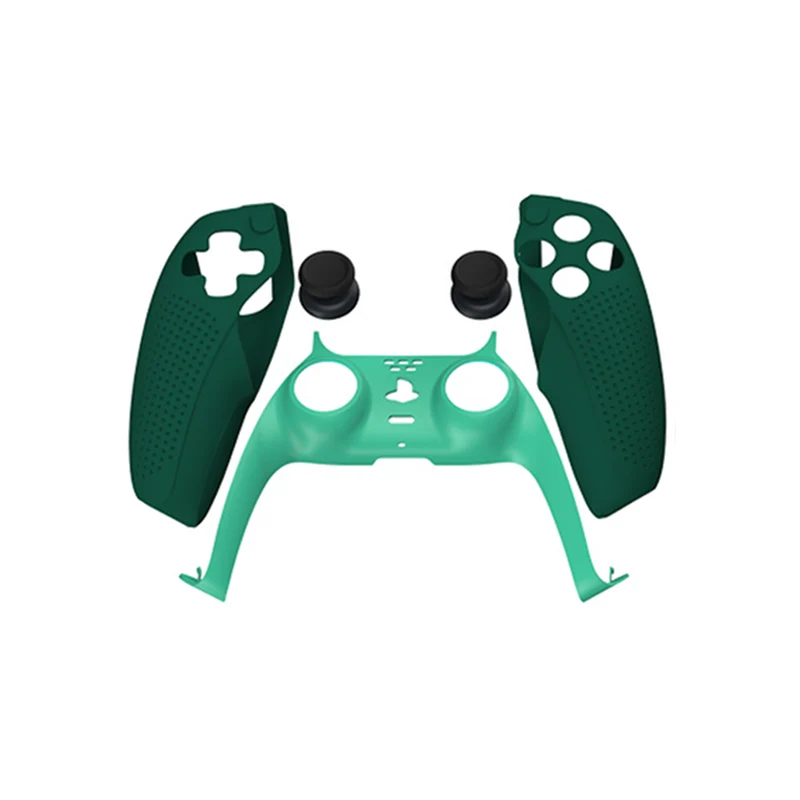 Dobe 3-in-1 Protection Kit for PS5 (Dark Green, Red) TP5-1529