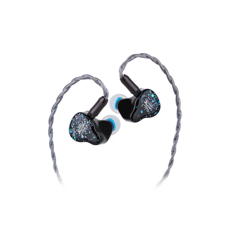 Kiwi Ears Astral 1DD + 6BA Hybrid In-Ear Monitor Hi-Fi Studio Recording & Mixing Earphone (Blue)