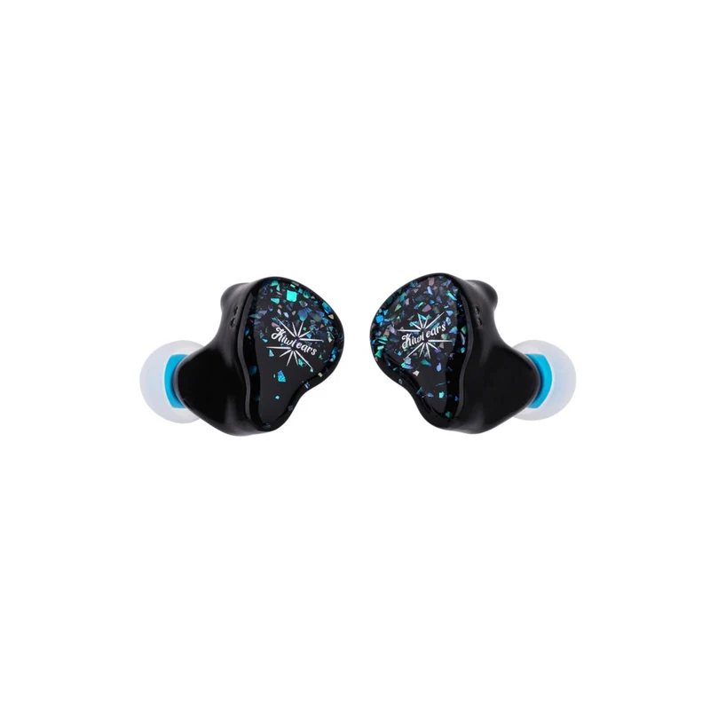 Kiwi Ears Astral 1DD + 6BA Hybrid In-Ear Monitor Hi-Fi Studio Recording & Mixing Earphone (Blue)