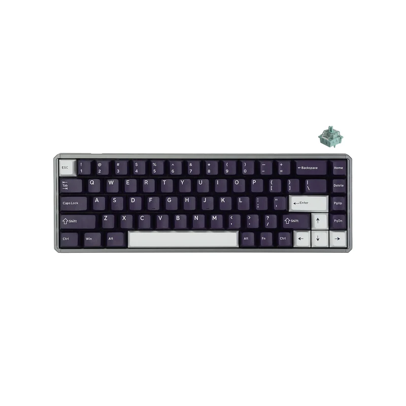 Akko MOD68 HE Aluminum Case Wired ARGB Magnetic Keyboard (Grey-Cosmos) (Akko AstroAim Magnetic Switch) (02N-02I-05E-02G-02L-02K)