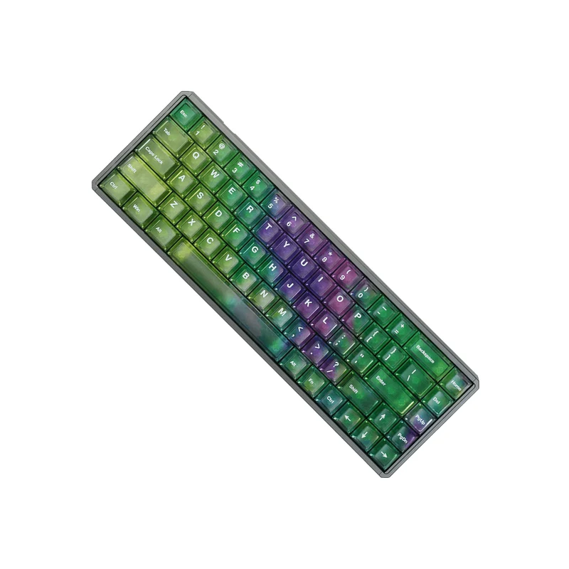 Akko MOD68 HE Aluminum Case Wired ARGB Magnetic Keyboard (Grey-Aurora) (Akko AstroAim Magnetic Switch) (02N-02I-05C-02G-02L-02K)