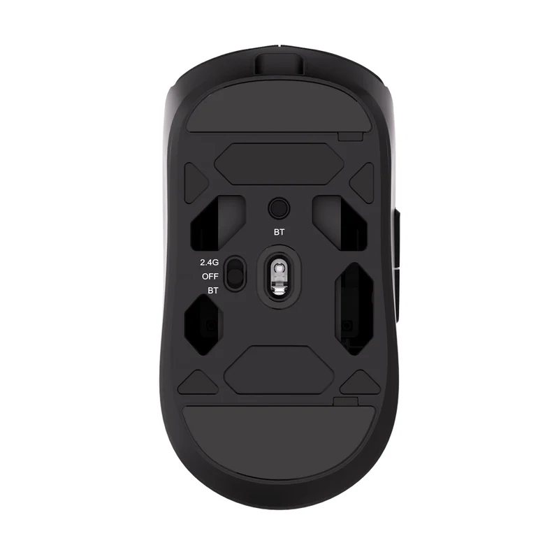 Akko Dash V9 Ultra Multi-Mode Gaming Mouse (Black, White)