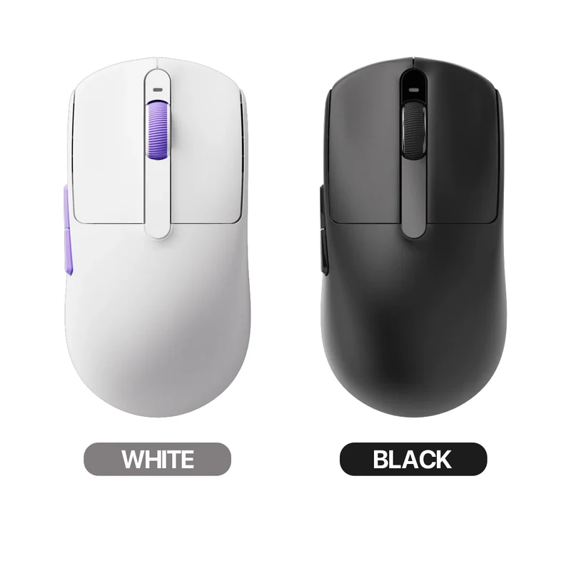 Akko Dash V9 Ultra Multi-Mode Gaming Mouse (Black, White)