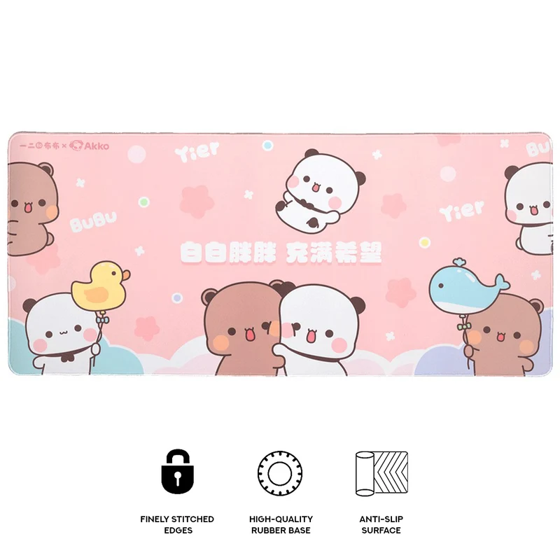 Akko Dudu and Bubu Mouse Pad (900x400mm)