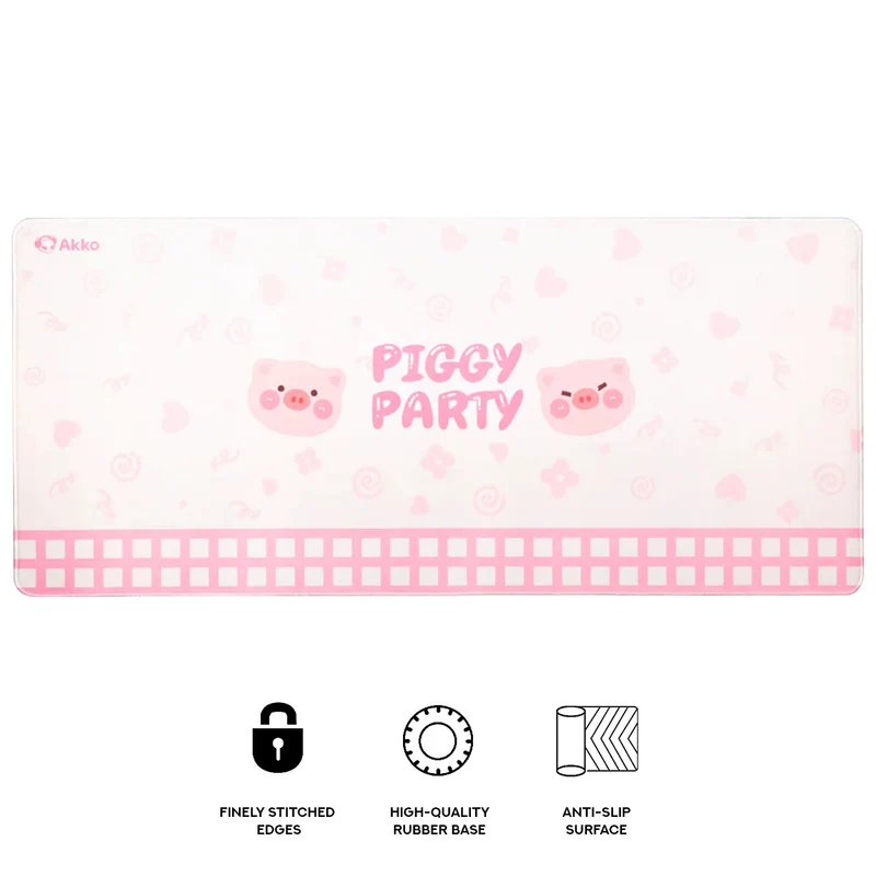 Akko Piggy Party Mouse Pad (900x400mm)