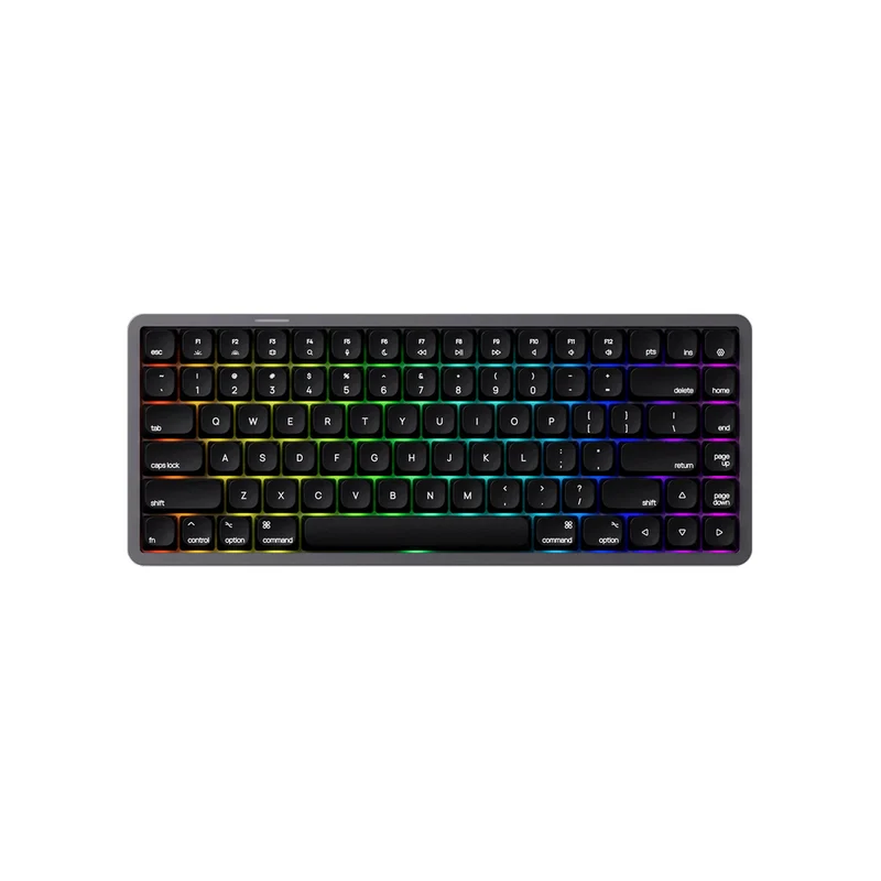 Akko Air 01 Low Profile Multi-Mode RGB Hot-Swappable Mechanical Keyboard (Ink Black) (Kailh Cloud Switch, Kailh Winter Mini Switch)