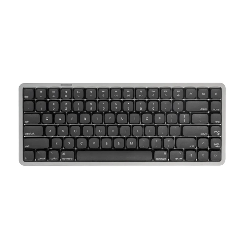 Akko Air 01 Low Profile Multi-Mode RGB Hot-Swappable Mechanical Keyboard (Ink Black) (Kailh Cloud Switch, Kailh Winter Mini Switch)