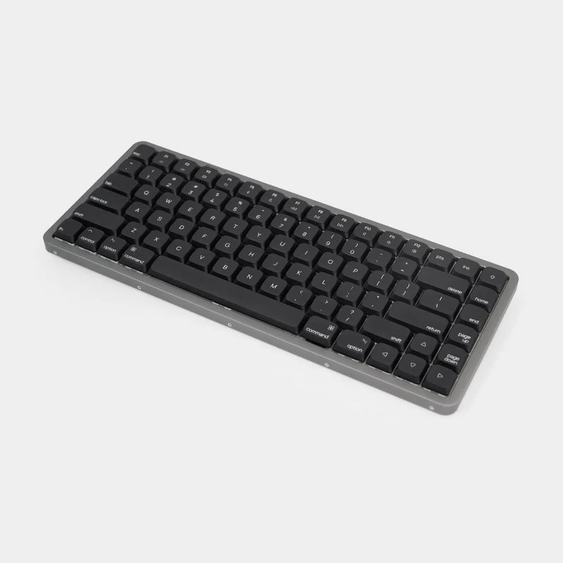 Akko Air 01 Low Profile Multi-Mode RGB Hot-Swappable Mechanical Keyboard (Ink Black) (Kailh Cloud Switch, Kailh Winter Mini Switch)