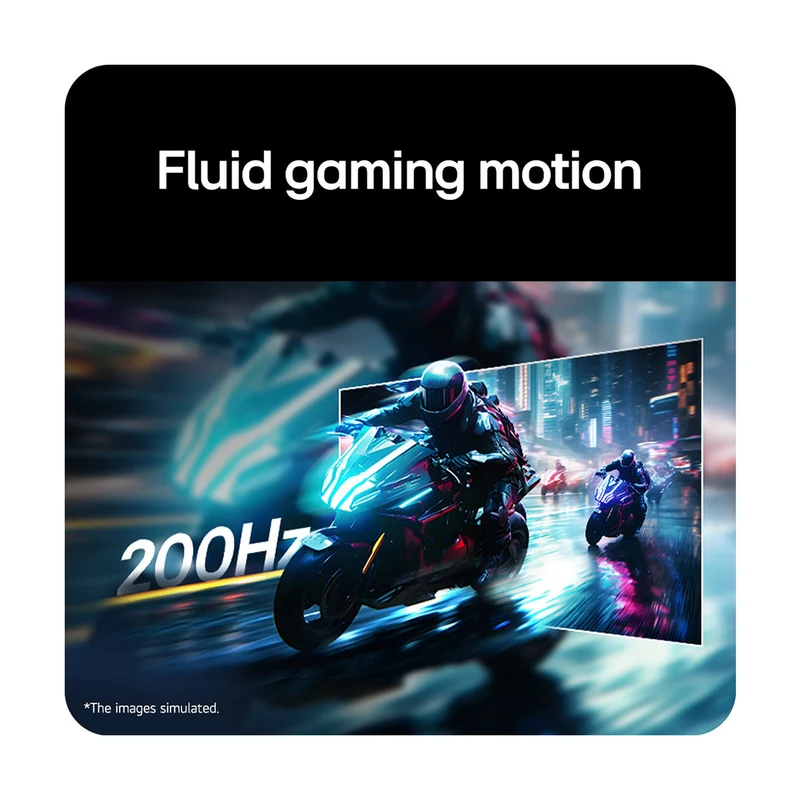 LG UltraGear G5 25G523B-B 25" FHD (1920x1080) 200Hz 1ms GTG IPS Gaming Monitor with Tilt & Height Adjustment