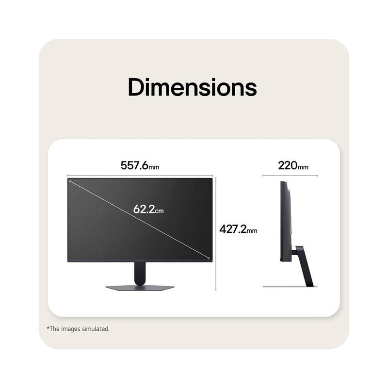 LG UltraGear G5 25G523B-B 25" FHD (1920x1080) 200Hz 1ms GTG IPS Gaming Monitor with Tilt & Height Adjustment