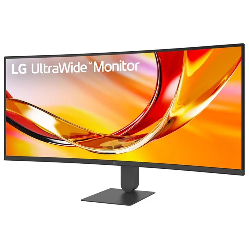 LG UltraWide 34U640B-B 34" WQHD (3440x1440) 144Hz 5ms GTG VA Curved Gaming Monitor with Tilt & Height Adjustment