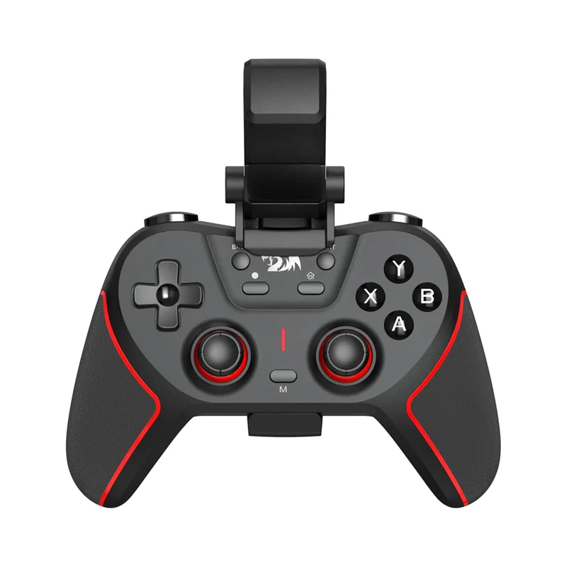 Redragon Sempiten G712 Wireless Gamepad with Cellphone Holder (Black & Red)