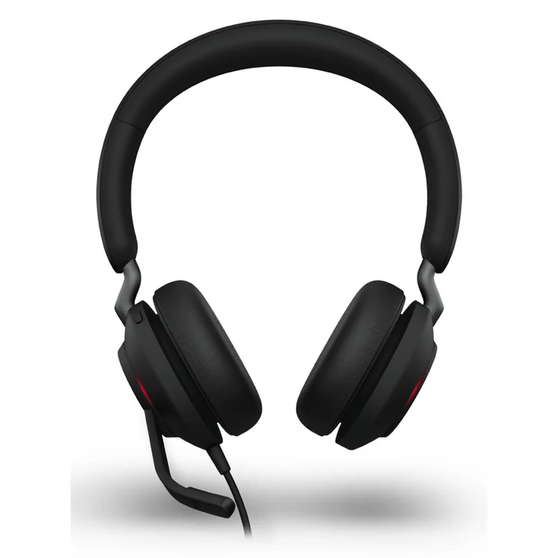 Jabra Evolve2 40 SE USB-C/A UC Stereo Wired Professional Headset (Black)