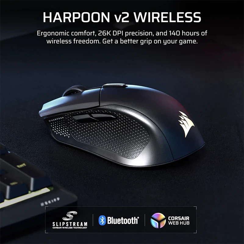 Corsair Harpoon v2 Wireless Gaming Mouse (CH-9311110-WW)