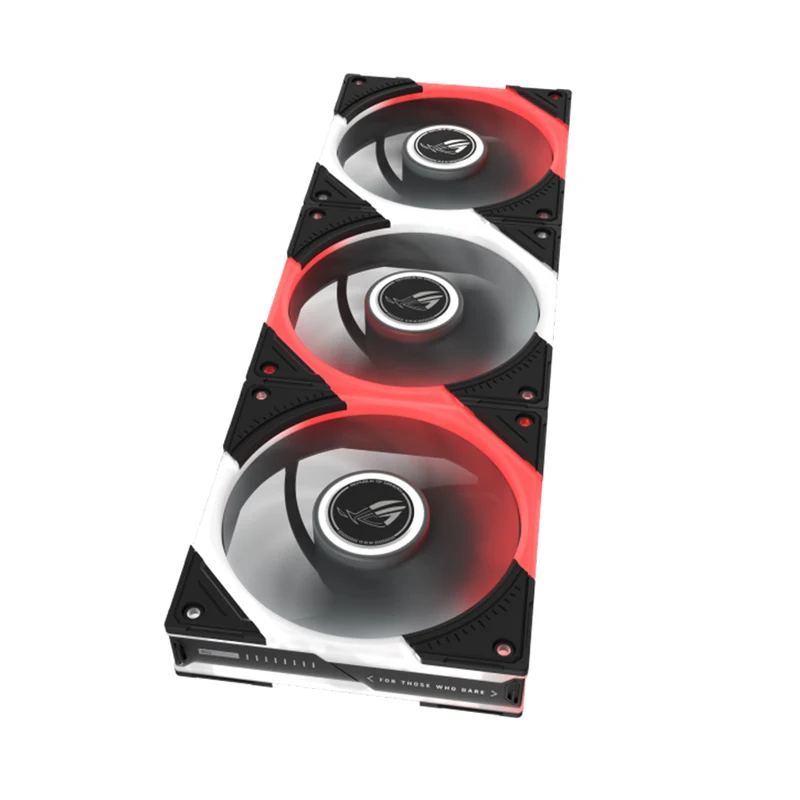 Asus ROG Eurux GR120 ARGB Reverse Fan CPU Cooling Fan (Triple Pack) (Black, White)