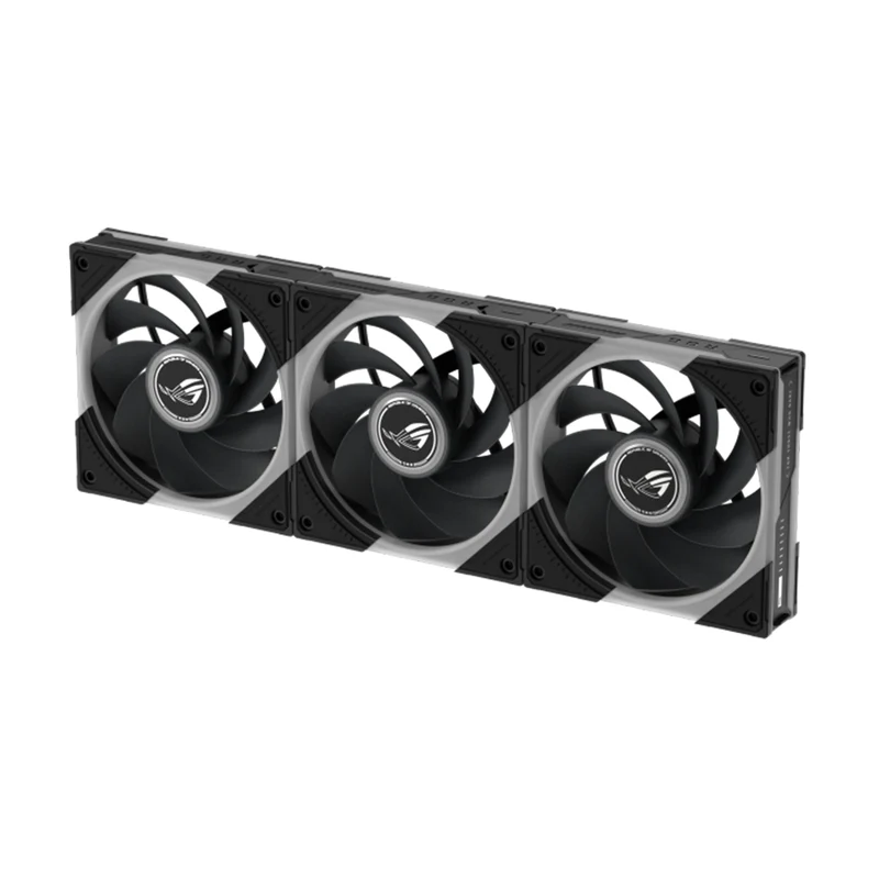 Asus ROG Eurux GR120 ARGB Reverse Fan CPU Cooling Fan (Triple Pack) (Black, White)