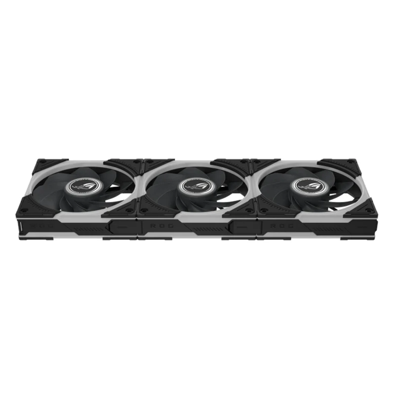 Asus ROG Eurux GR120 ARGB Reverse Fan CPU Cooling Fan (Triple Pack) (Black, White)