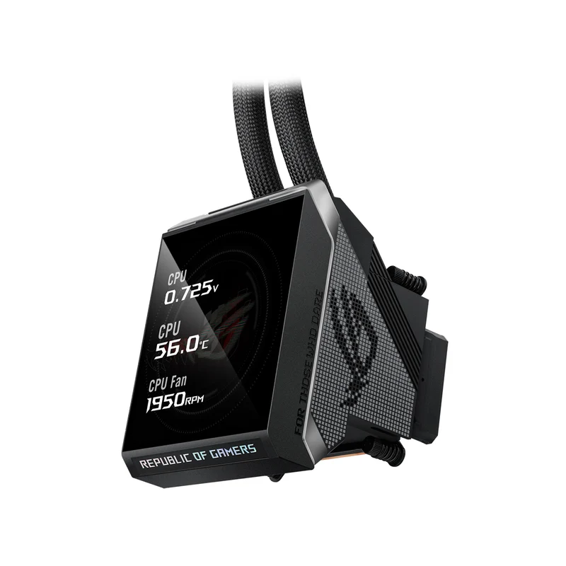 Asus ROG Strix SLC IV 360 ARGB LCD AIO Liquid CPU Cooler (Black)