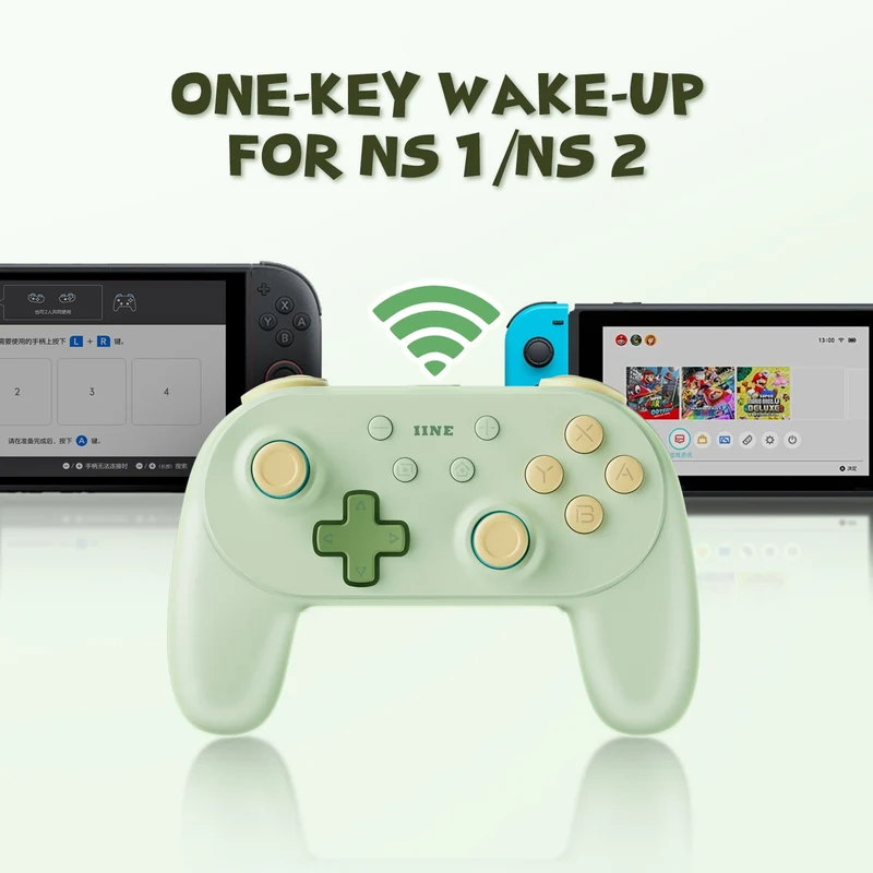 IINE Athena Wireless Controller for Nintendo Switch / Nintendo Switch 2 (Island of Dreams) (L1267)