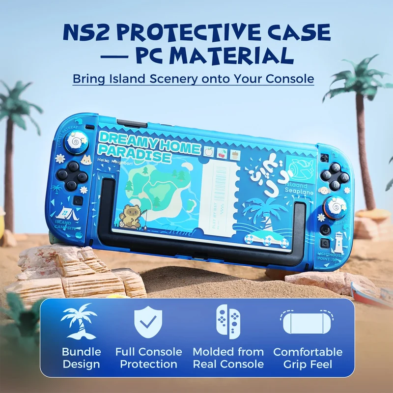IINE Protective Case Set for Nintendo Switch 2 (Dreamy Home Paradise) (L1264)