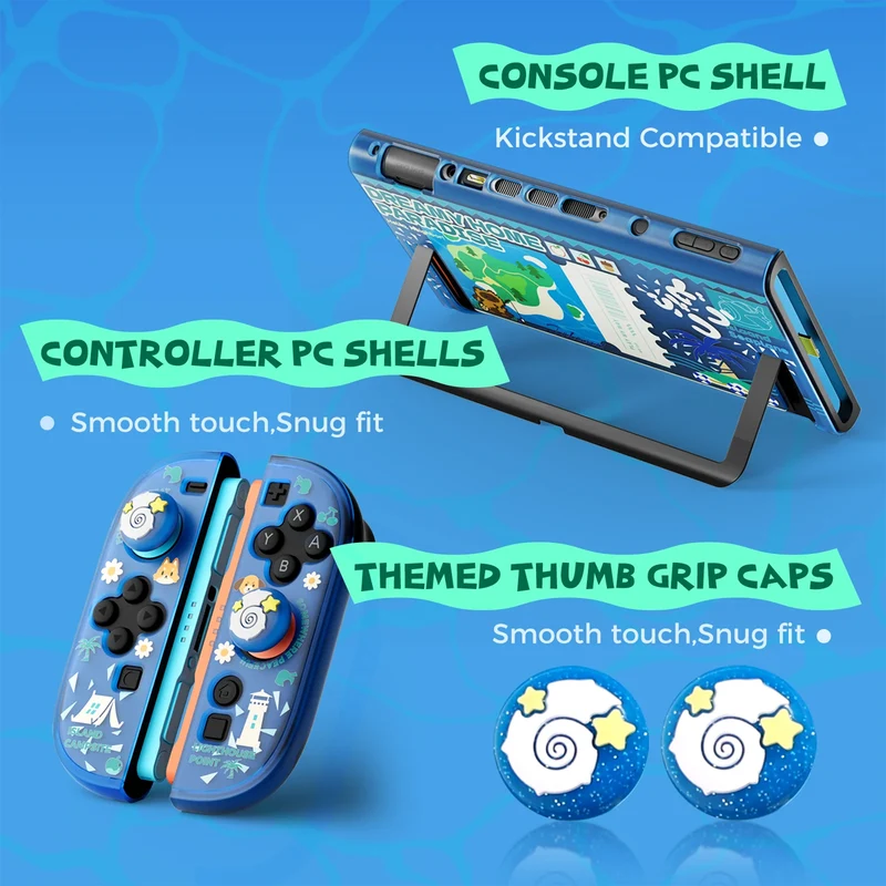IINE Protective Case Set for Nintendo Switch 2 (Dreamy Home Paradise) (L1264)