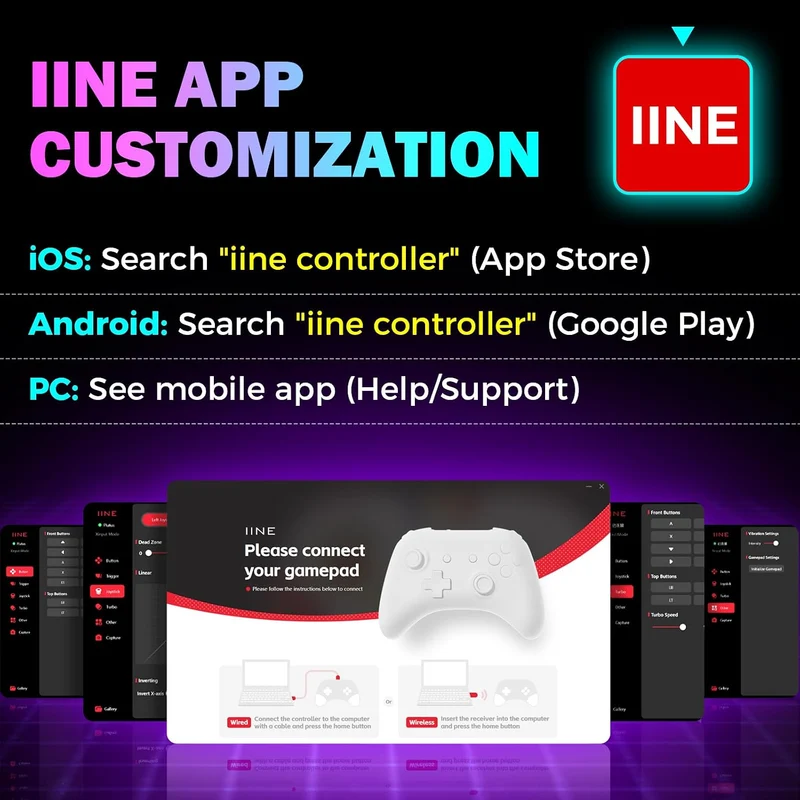 IINE Palm-Sized Retro Chronos Controller for Nintendo Switch / Nintendo Switch 2 (Red, Berry Choco, Mint Choco) (L1241, L1291, L1290)