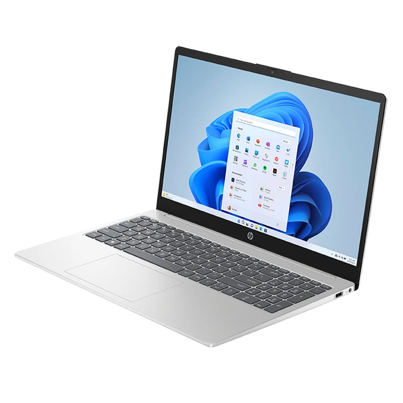 HP 15-fc0933AU Laptop (Natural Silver) | 15.6" FHD (1920x1080) IPS | Ryzen 3 7320U | 8GB RAM | 512GB SSD | AMD Radeon Graphics | Windows 11 Home | MS Office Home 2019 + MS 365 Basic + HP Everyday 16" Laptop Briefcase