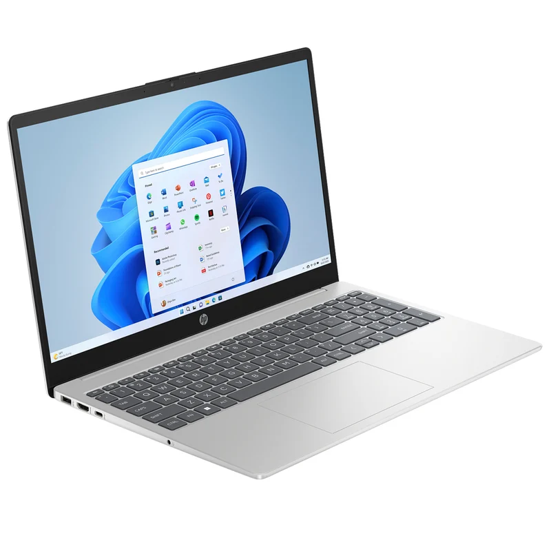HP 15-fc0933AU Laptop (Natural Silver) | 15.6" FHD (1920x1080) IPS | Ryzen 3 7320U | 8GB RAM | 512GB SSD | AMD Radeon Graphics | Windows 11 Home | MS Office Home 2019 + MS 365 Basic + HP Everyday 16" Laptop Briefcase