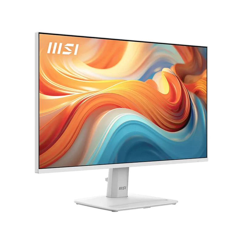 MSI Pro MP251W E14A 24.5" FHD (1920x1080) 144Hz 1ms (MPRT) / 4ms (GTG) IPS Business Productivity Monitor With Tilt Adjustment (White)