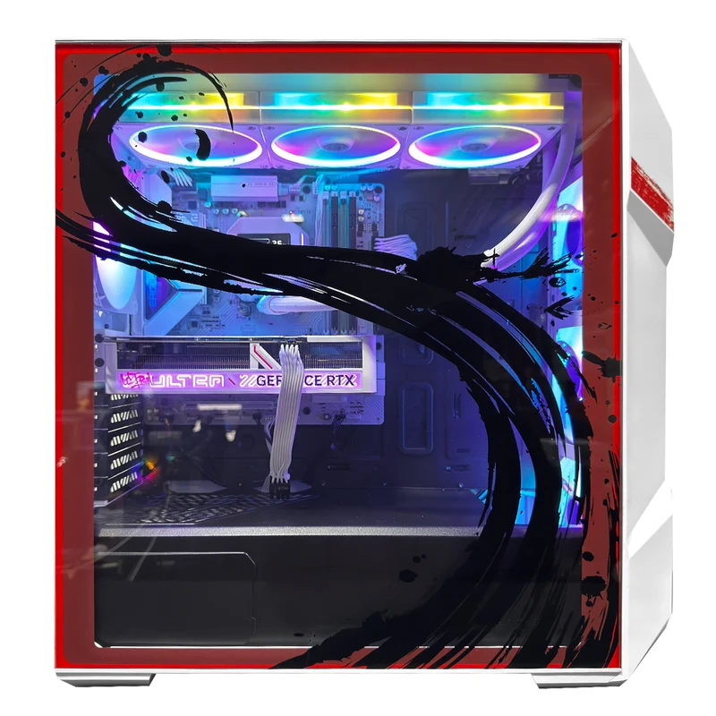 Sophos TD500 RYU version White Desktop Gaming PC | AMD Ryzen 7 9700X | 32GB (2x16GB) RAM | 1TB SSD | RTX 5060 TI | Windows 11 Pro