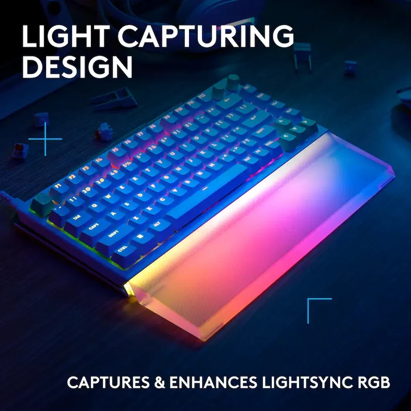 Logitech G512 X 98 Laser-etched Translucent Acrylic Palm Rest (943-001626)
