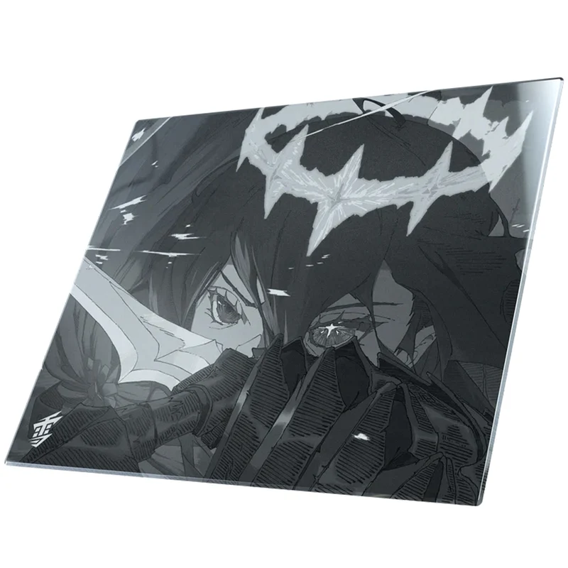 Yuki Aim Monokuro Glass Mousepad (490x420x3.1mm)