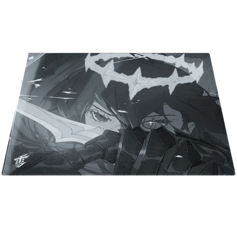 Yuki Aim Monokuro Glass Mousepad (490x420x3.1mm)