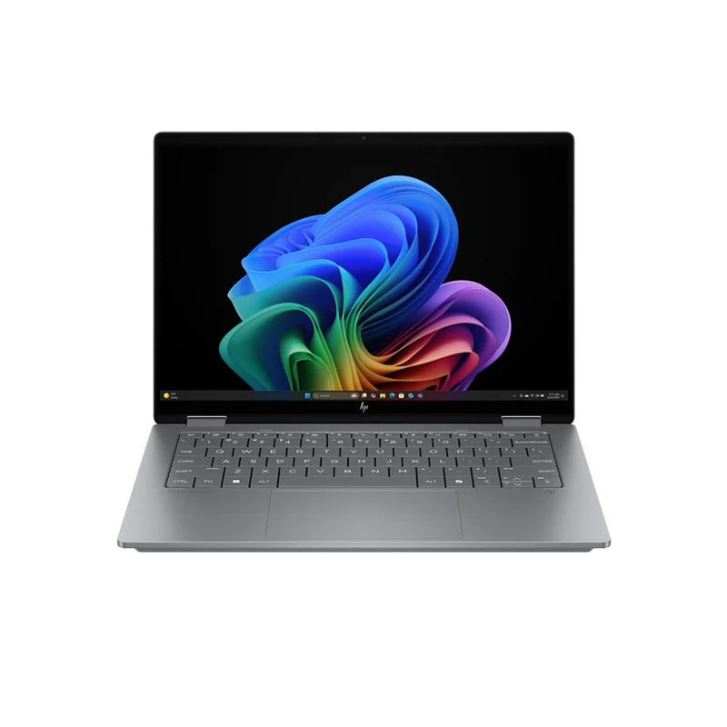HP OmniBook X Flip 14-fk0112AU 2-in-1 Laptop Next Gen AI (Meteor Silver) | 14" 2K (1920x1200) UWVA OLED Touch | Ryzen AI 7 350 | 16GB RAM | 1TB SSD | AMD Radeon 860M | Windows 11 Home | MS Office Home 2024 + Stylus Pen + HP Everyday 16" Laptop Briefcase