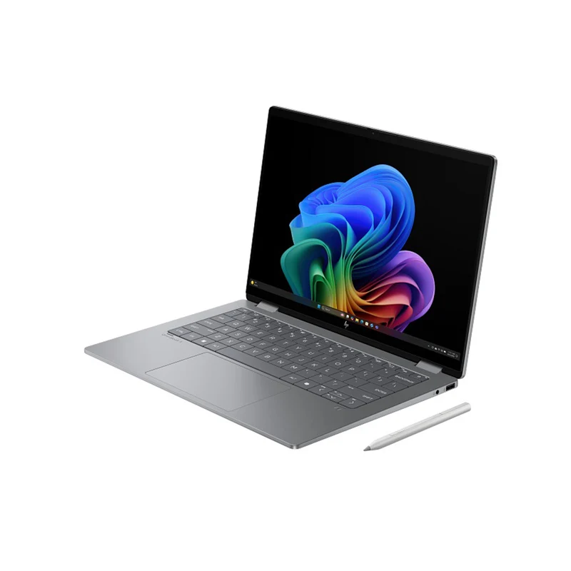 HP OmniBook X Flip 14-fk0112AU 2-in-1 Laptop Next Gen AI (Meteor Silver) | 14" 2K (1920x1200) UWVA OLED Touch | Ryzen AI 7 350 | 16GB RAM | 1TB SSD | AMD Radeon 860M | Windows 11 Home | MS Office Home 2024 + Stylus Pen + HP Everyday 16" Laptop Briefcase