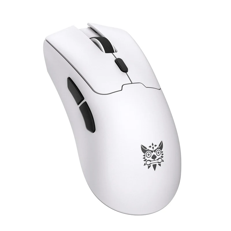 Onikuma DM01 Tri-Mode RGB Wireless Gaming Mouse (Black, White)