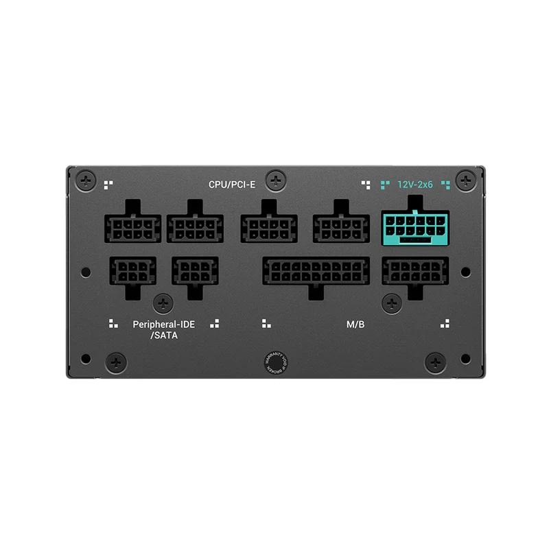 DeepCool PS850P 850W Cybenetics Platinum Fully Modular SFX Power Supply (R-PS850P-FE0B-JGUS)