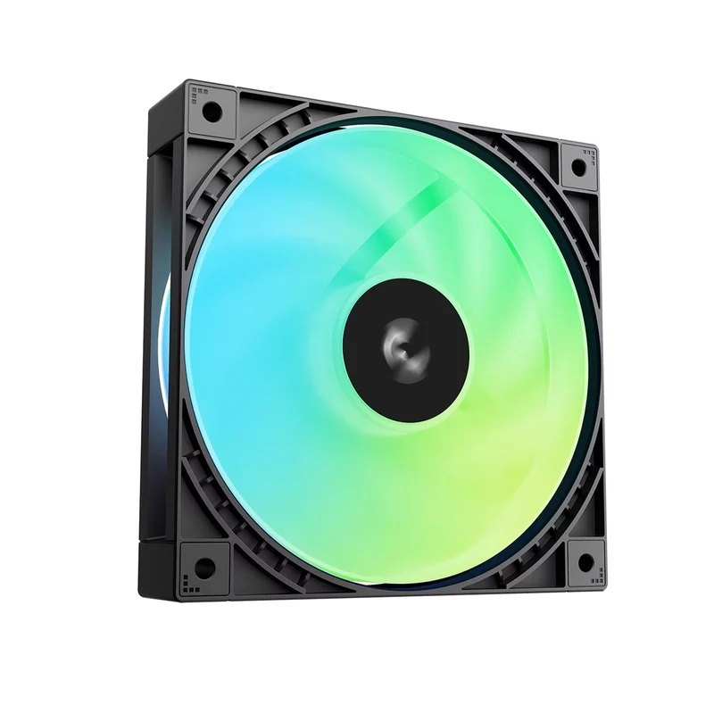 DeepCool FD12 ARGB V2 120mm Closed-Wheel Cooling Fan - Single Pack (Black) (R-FD12ARGBV2-BKAPN1-G)