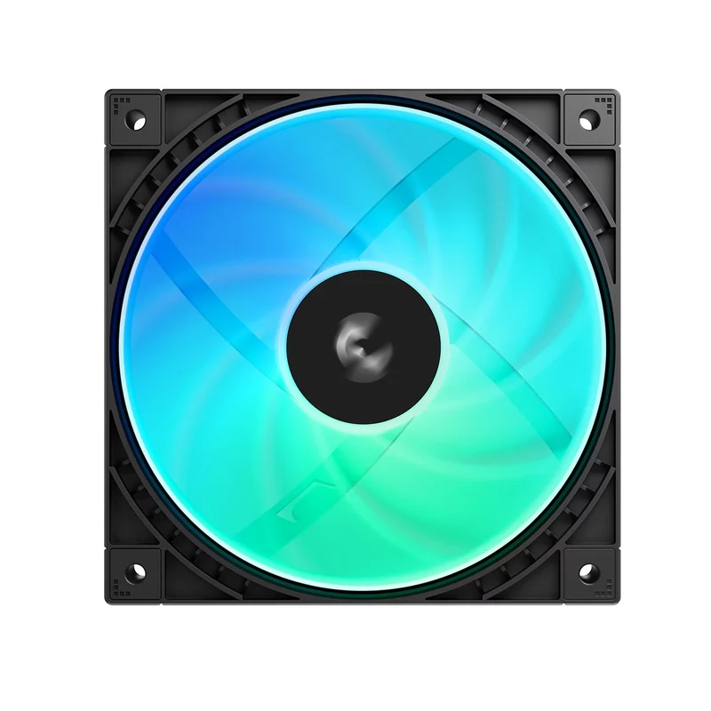 DeepCool FD12 ARGB V2 120mm Closed-Wheel Cooling Fan - Single Pack (Black) (R-FD12ARGBV2-BKAPN1-G)