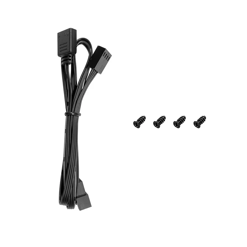 DeepCool FD12 ARGB V2 120mm Closed-Wheel Cooling Fan - Single Pack (Black) (R-FD12ARGBV2-BKAPN1-G)