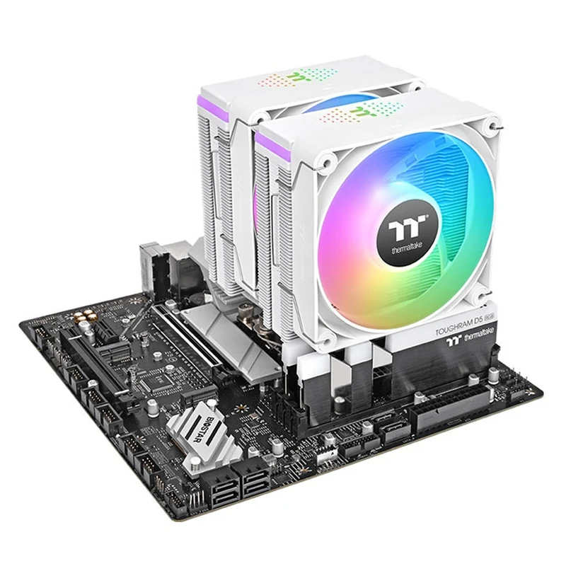 Thermaltake Astria 600 ARGB 265W 6-Pipe CPU Air Cooler (White) (CL-P139-CA12SW-A)