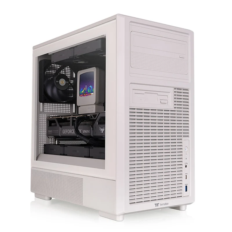 Thermaltake Retro 260 TG Micro-ATX PC Case (Beige) (CA-11P-00SQWN-00)