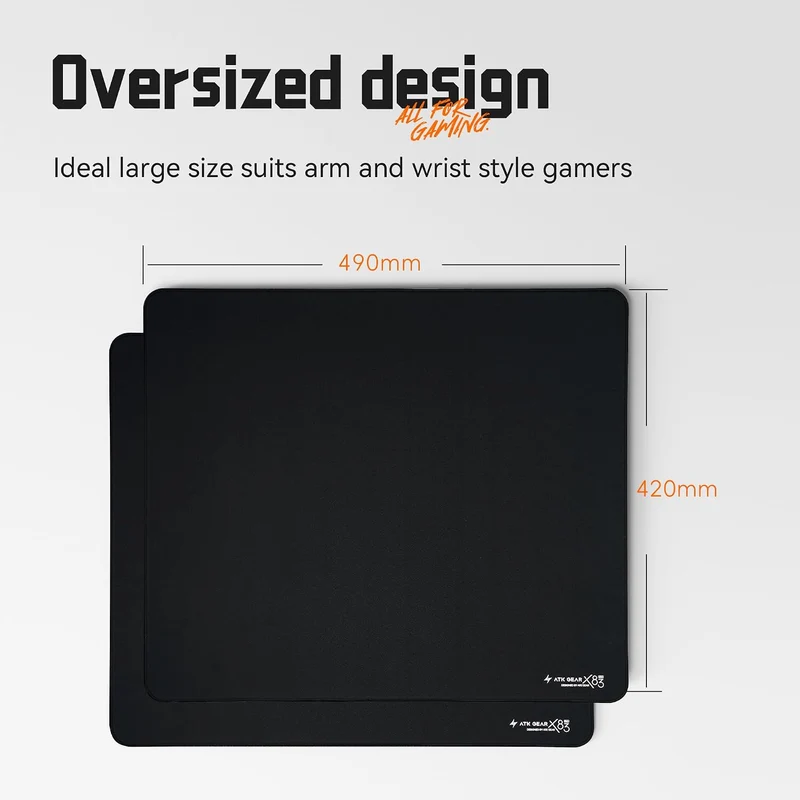 ATK X83 XSoft eSport Gaming Mouse Pad (Black) (490x420x4mm)
