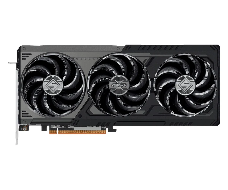 Asrock AMD Radeon RX 9070 GRE Steel Legend Dark 12GB OC GDDR6 Graphics Card