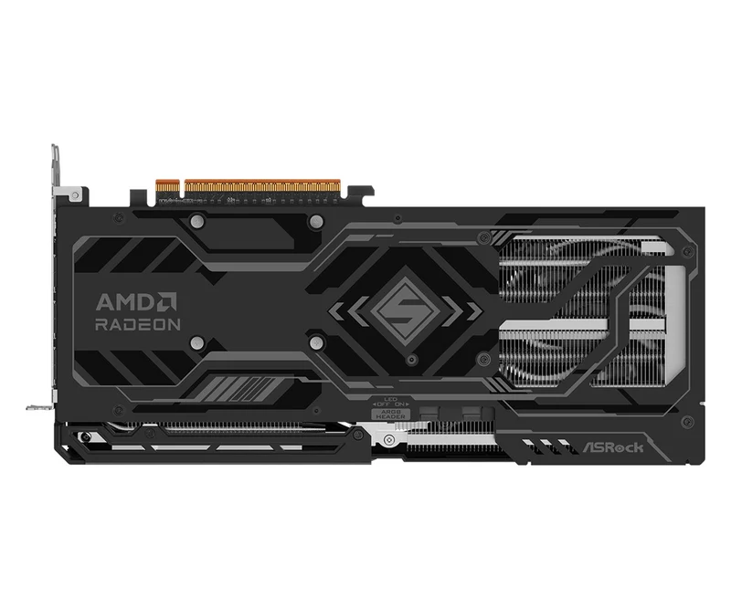 Asrock AMD Radeon RX 9070 GRE Steel Legend Dark 12GB OC GDDR6 Graphics Card