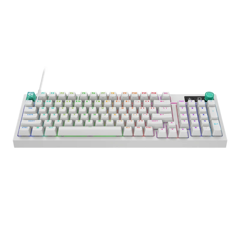 Logitech G316 X 98 Wired Mechanical Gaming Keyboard (White)